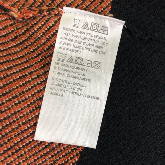 Susan Graver Long Knit Open Front Damask Pattern Knit Vest - Size MP - Picture 5 of 6